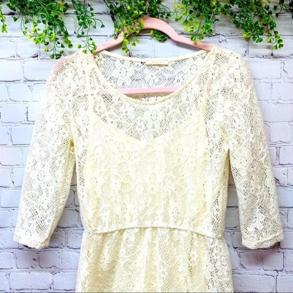 Nicolette | 3/4 sleeve boho dress size Medium